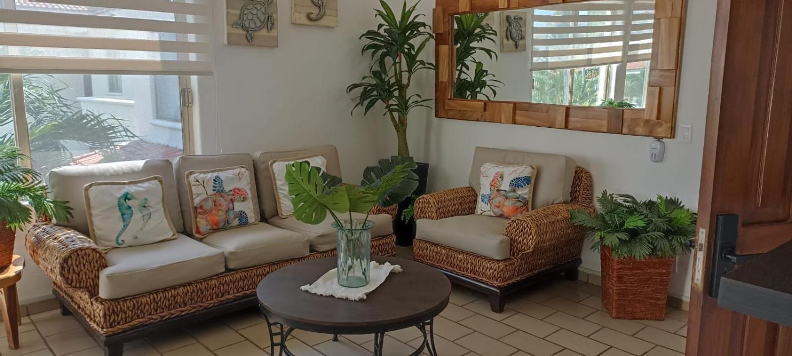 Hermoso Apartamento En Manzanillo Con Alberca Y Cancha De Tenis, Ideal Para Relajarse Y Disfrutar De Una Escapada Tranquila En El Paraiso Tropical Esterno foto